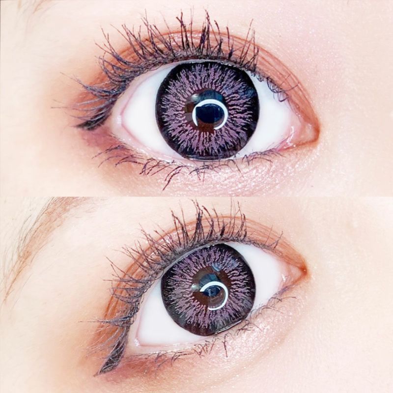 1年使用/度あり/度なし】Eye Glossy（アイグロッシー）ピンク＜着色直径16.0mm＞ | カラコンベルア
